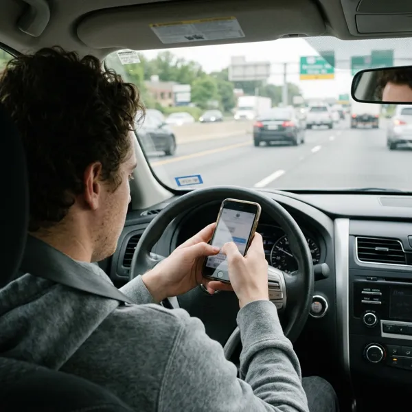 Mobile phone use while driving